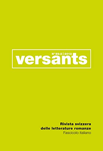 Versants. Orlando Furioso et moi