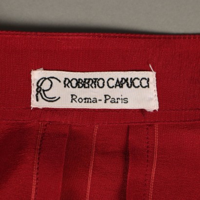 Roberto Capucci Red Vintage Shirt