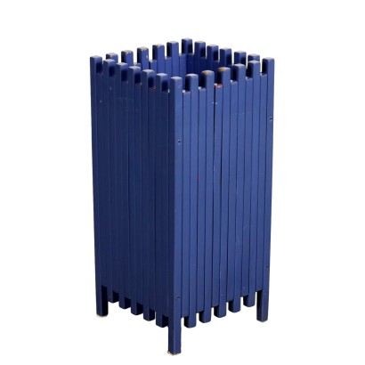 Formanova Umbrella Stand Design E. Sottsass Wood 1960s