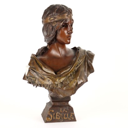 La Sibilla Busto in Bronzo Emmanuel Vi