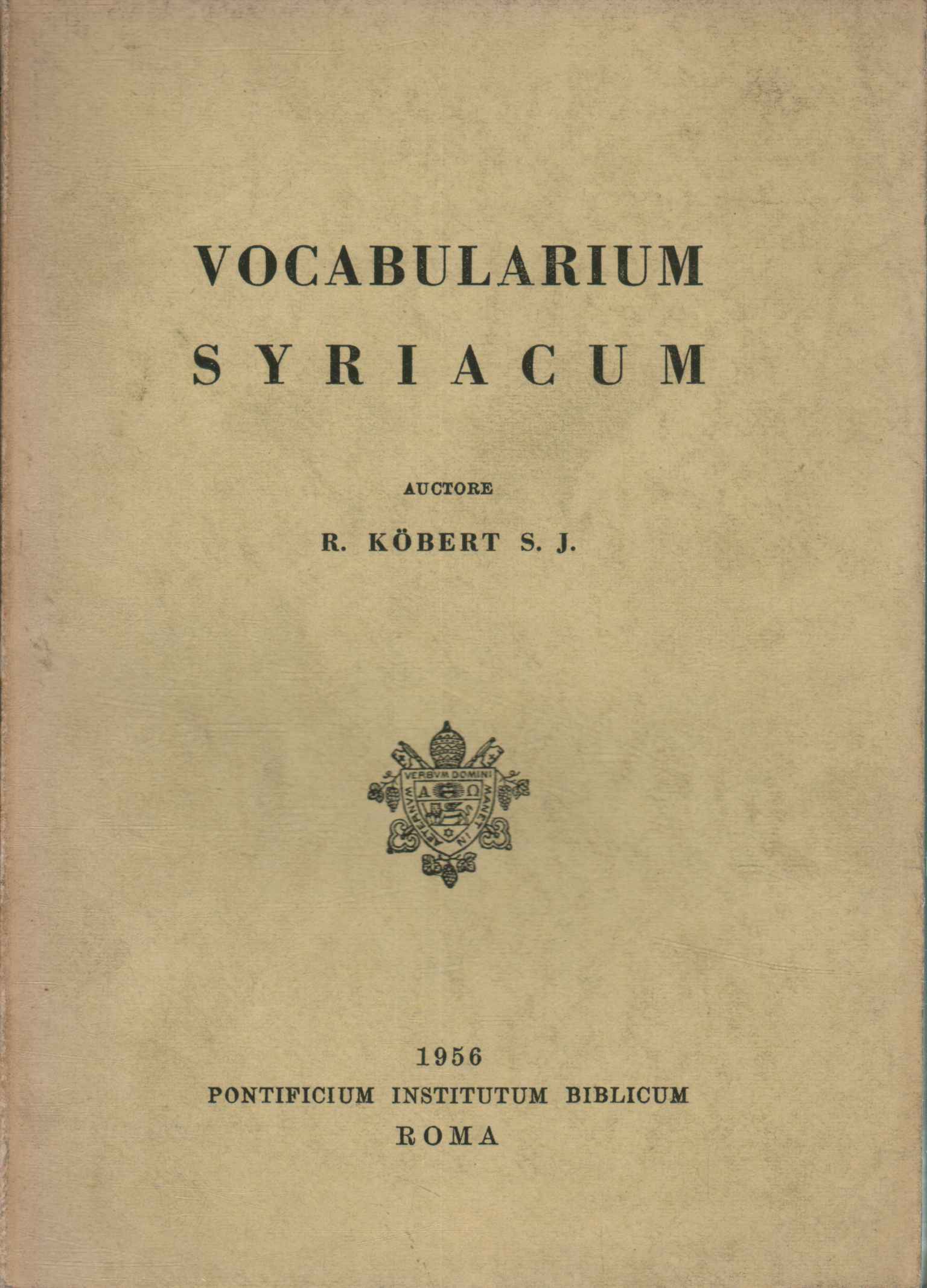 Vokabeln Syriacum