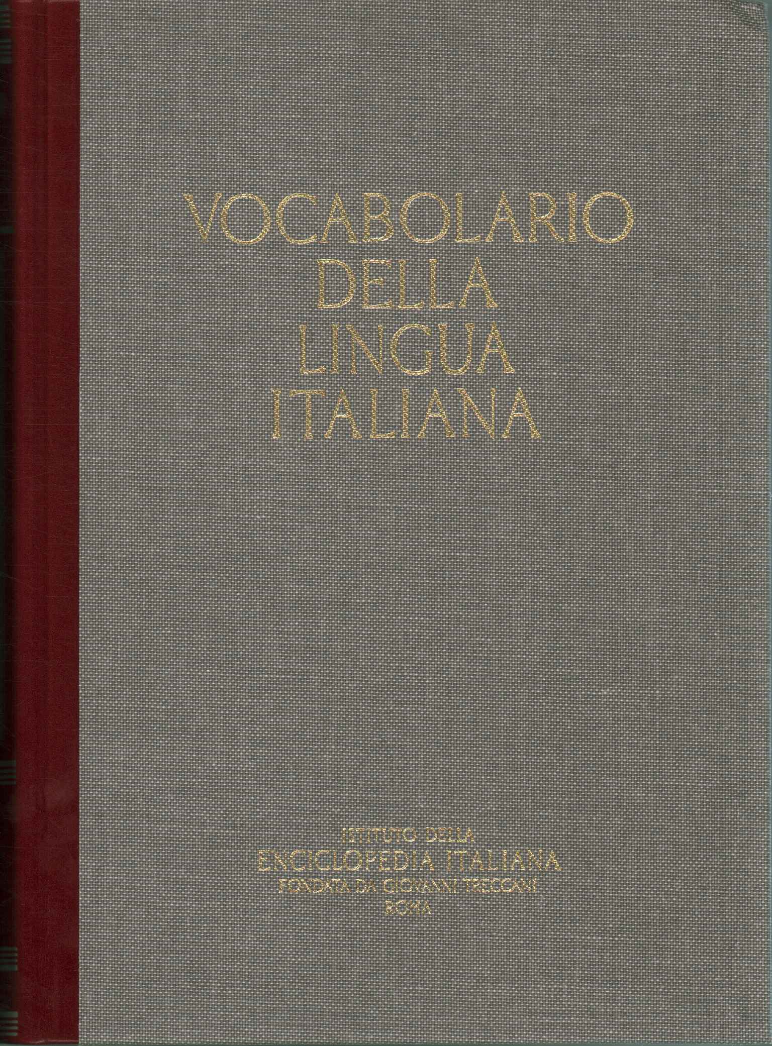 Vocabolario della lingua italiana (II D,Vocabolario della lingua italiana (II D,Vocabolario della lingua italiana (II D