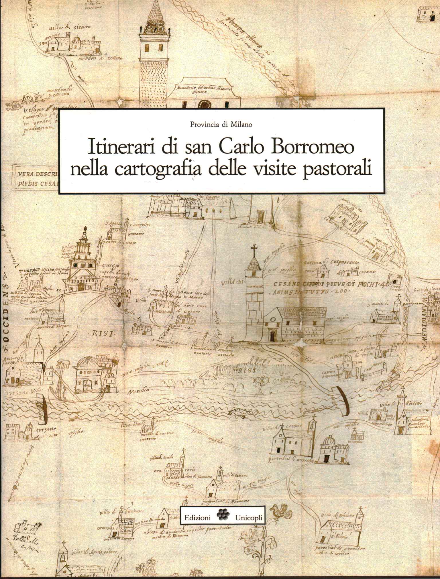 Reiserouten von San Carlo Borromeo in der