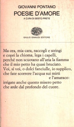 Poesia d'amore