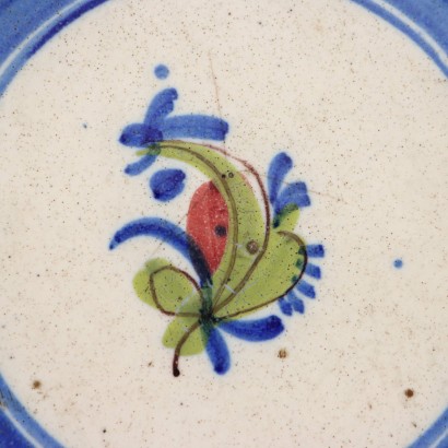 Pair of Majolica Plates