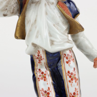 Paire de figurines en porcelaine Capodim