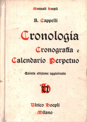 Chronology Chronography and Perpetual Calendar