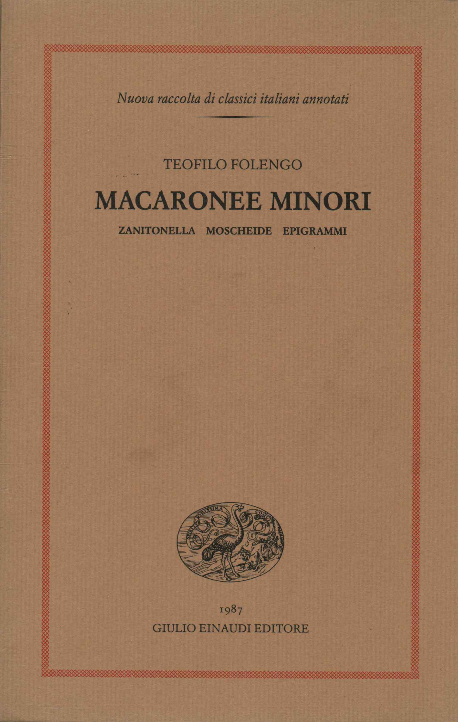 Macaronee minori