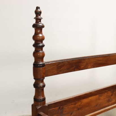 18th Century Walnut Bed