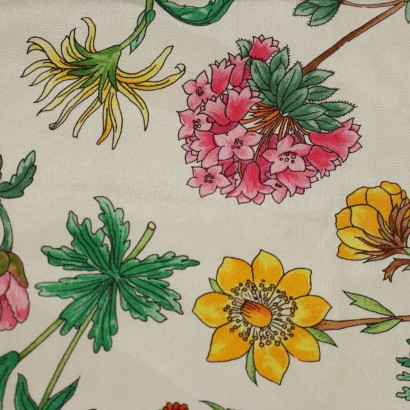 Gucci Vintage Floral Scarf