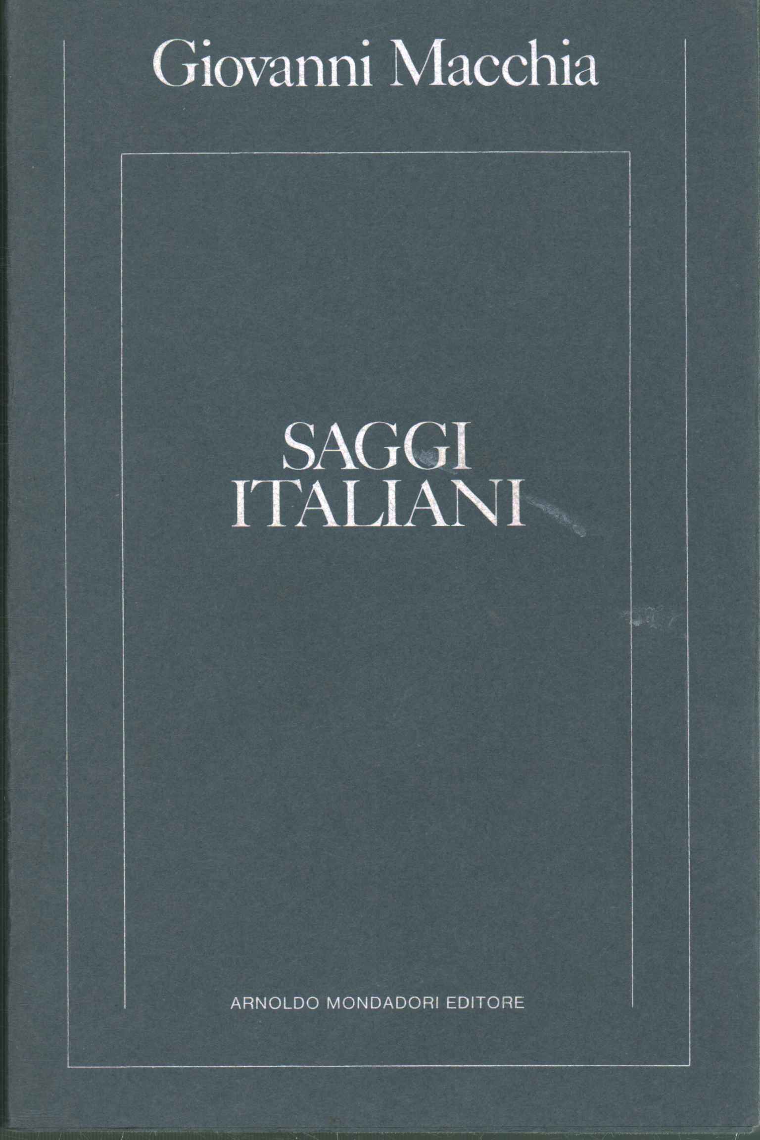 Saggi italiani