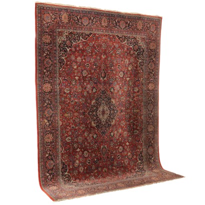 Tapis Keshan Ancien Coton Noeud Fin Iran 440 x 305 cm