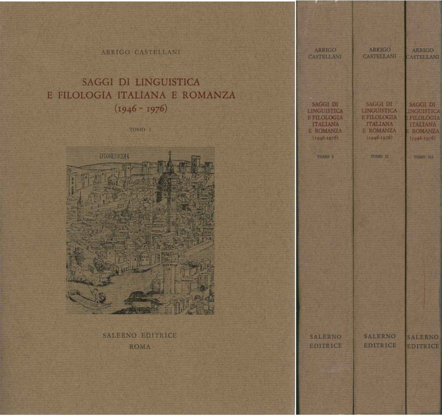 Essays on Italian linguistics and philology