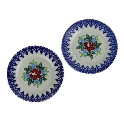 Pair of Ceramic Plates from Mondov