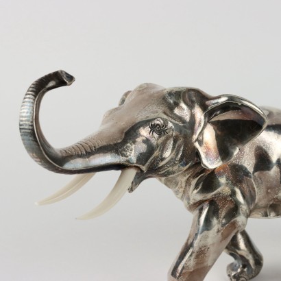 Elefante in Argento Manifattura Mazzucato