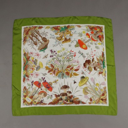 Gucci Vintage Mushroom Scarf