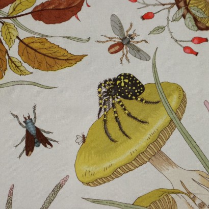 Gucci Foulard Vintage con Funghi