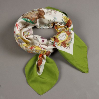 Gucci Foulard Vintage con Funghi