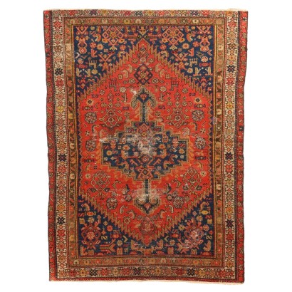 Antiker Malayer Teppich Baumwolle Wolle Feiner Knoten Iran 160x118 cm