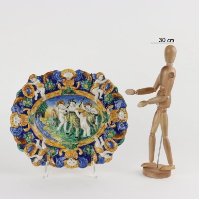 Piatto in Maiolica di Pesaro