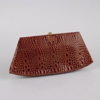 Ugo Correani Fine Leather Clutch Bag,Ugo Correani Vintage Leather Clutch Bag