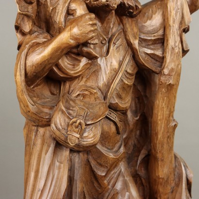 Saint Christopher Wooden Statue