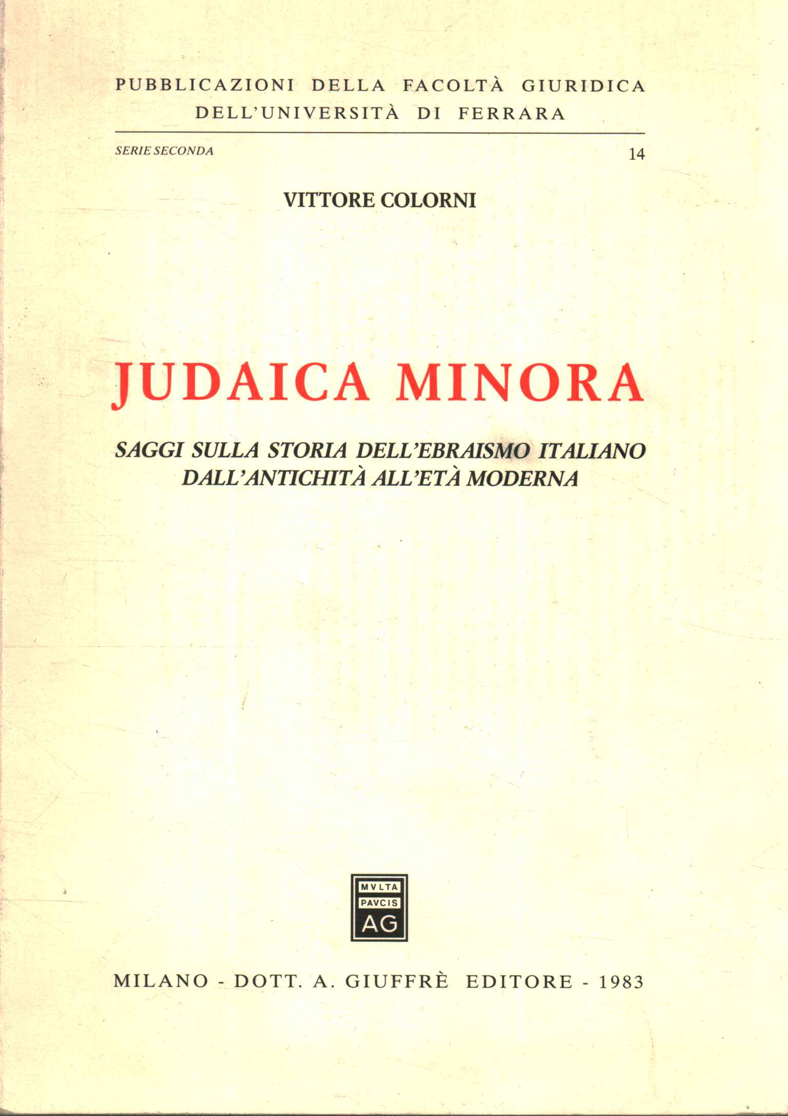 Judaïca Minora