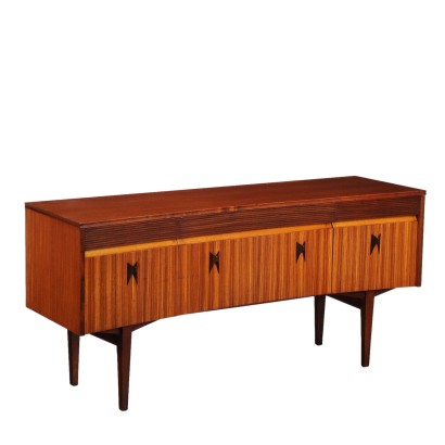 Vintage Kommode Teak Furniert England der 60er Jahre