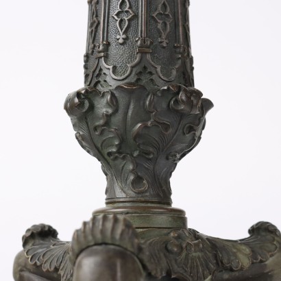 Pair of Neo-Gothic Candelabra