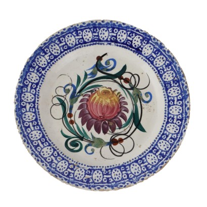 Ceramic Plate by Mondovì Vedov