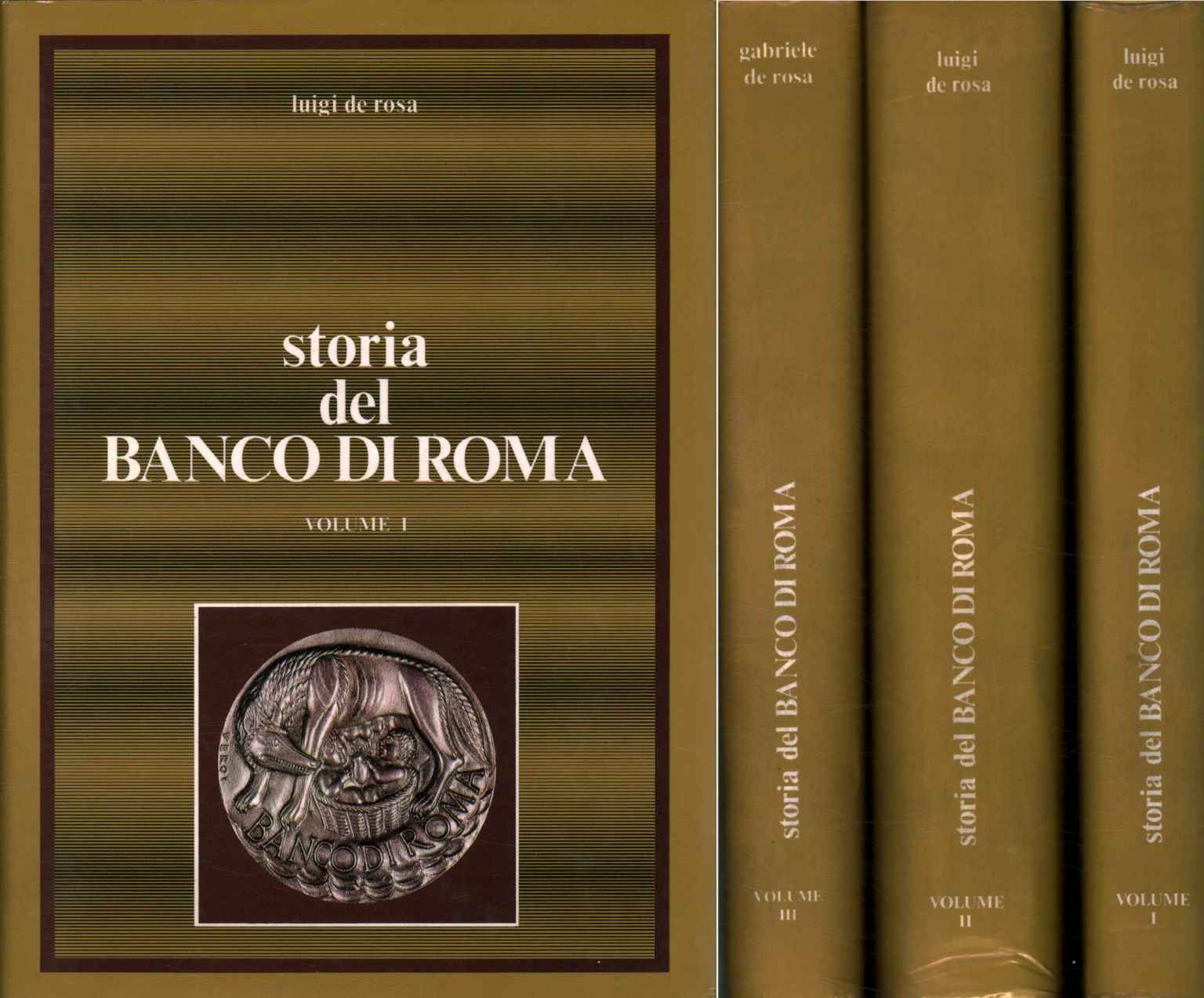 Storia del Banco di Roma (3 Volumi)