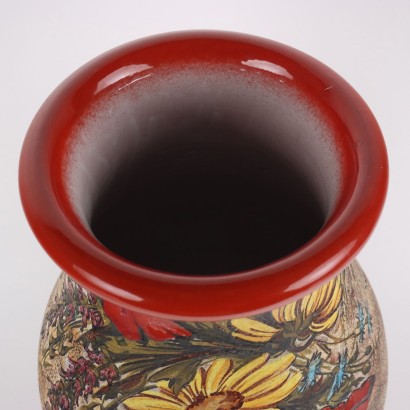 Vase V. Mazzotti Albisola Manufacture