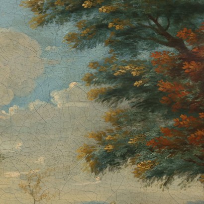 Painting Landscape with Ruins and Figures,Landscape with Ruins and Figures