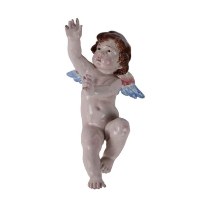 Putto en mayólica