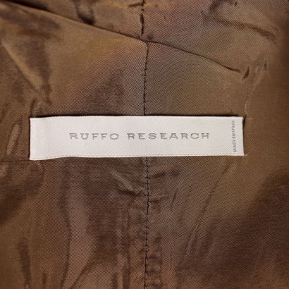 Chaqueta de cuero de investigación Ruffo