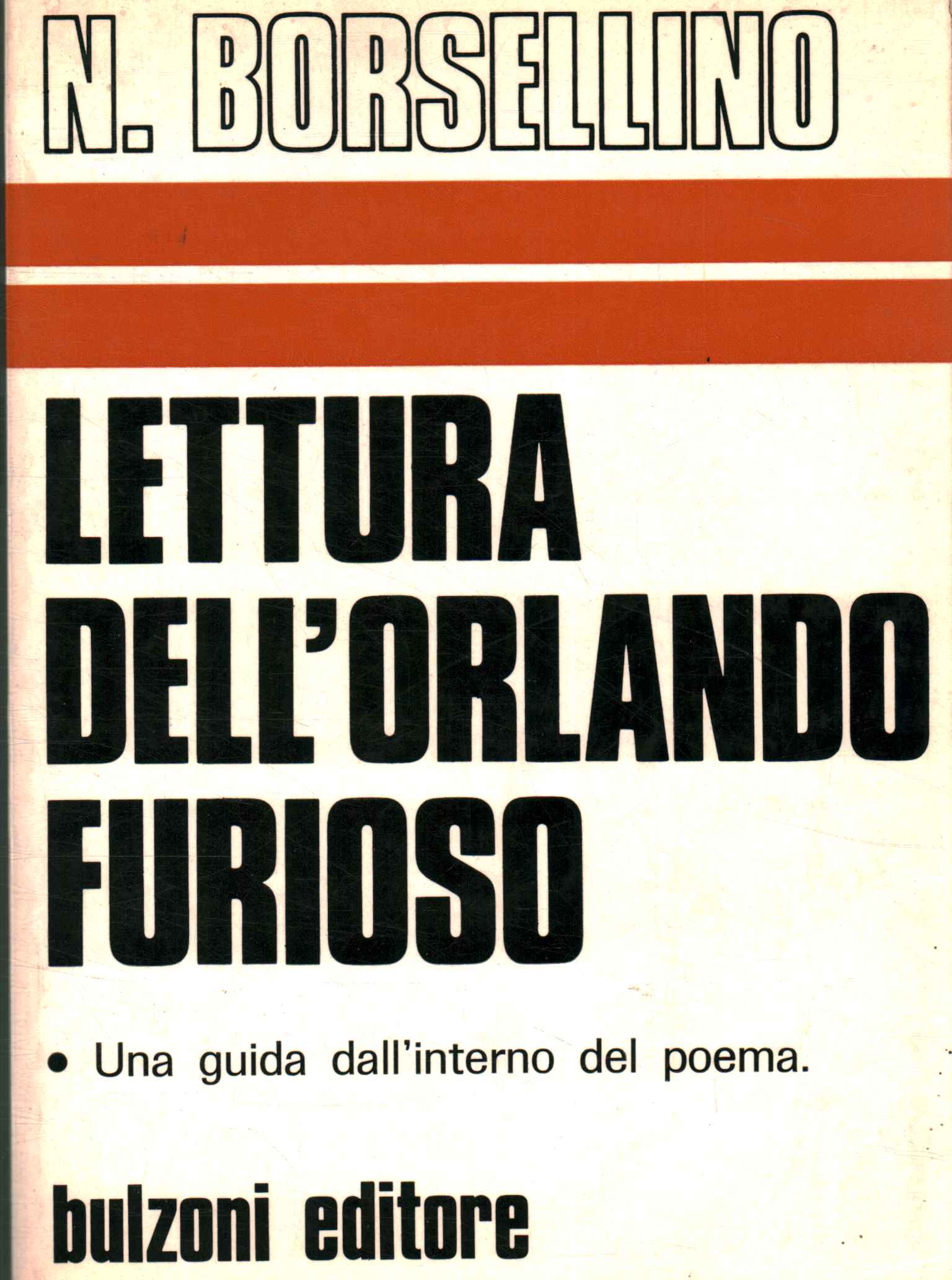 Reading Orlando Furioso