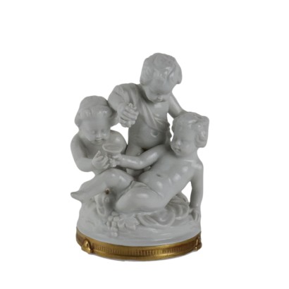 Antique Putti Rudolstadt Porcelain Germany XX Century