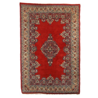 Tapis Saruk Ancien Coton Laine Noeud Fin Iran 247 x 164 cm