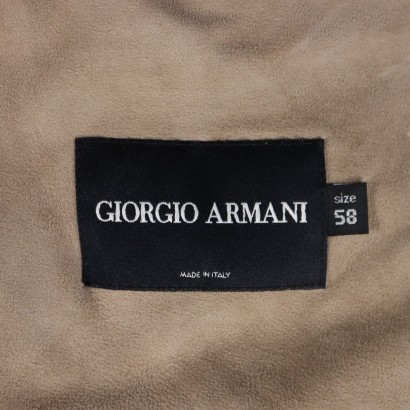 Giorgio Armani Herren-Wildlederjacke