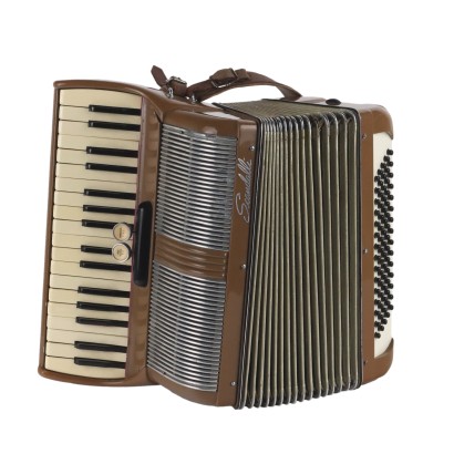 Accordéon Scandalli 34/75 Vintage Bakélite Années 1950