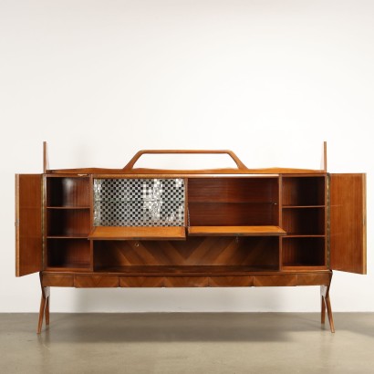 Mobiles Sideboard aus den 50er und 60er Jahren