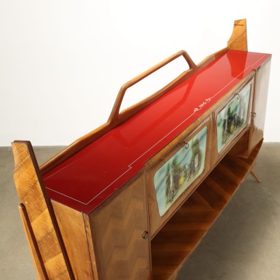 Mobiles Sideboard aus den 50er und 60er Jahren