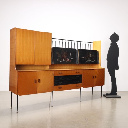 Mobiles Sideboard aus den 60er Jahren