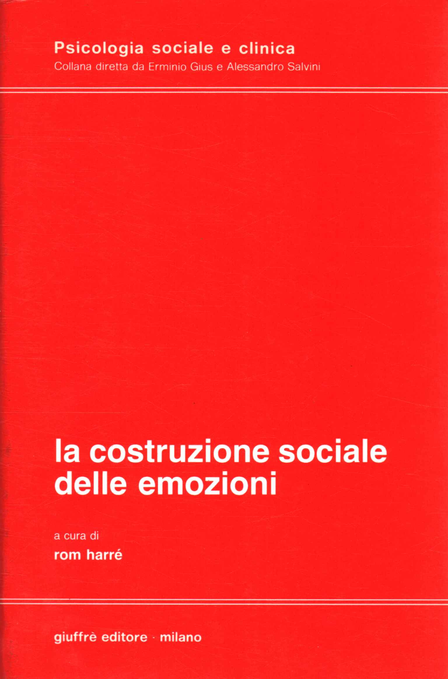 La costruzione sociale delle emozioni