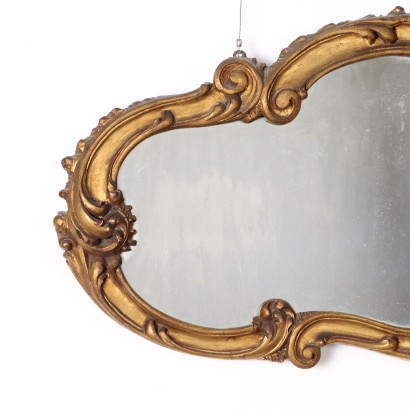 Miroir, Miroir De Style Baroque Milieu 20ème