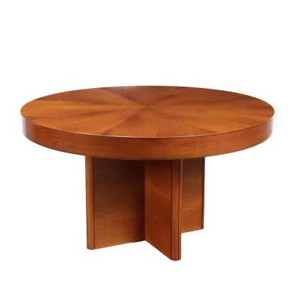 Molteni Table Vintage Design Tito Agnoli Tanganika Walnut 1970s