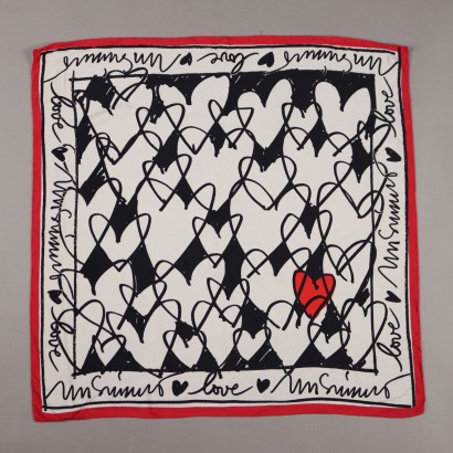 Moschino Hearts Scarf