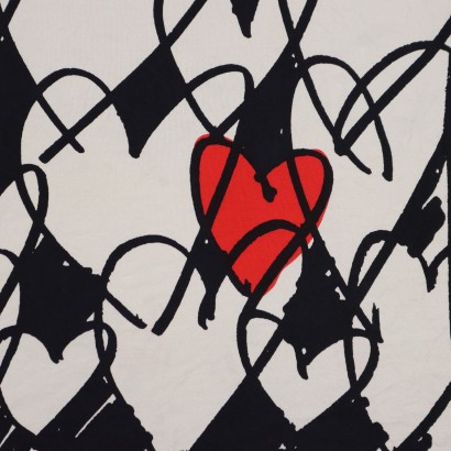 Moschino Hearts Scarf