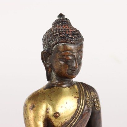 Bouddha Shakyamuni en bronze