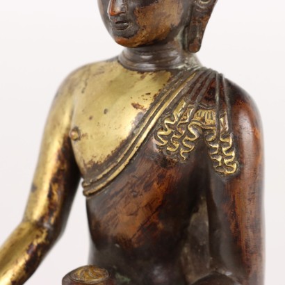 Bouddha Shakyamuni en bronze